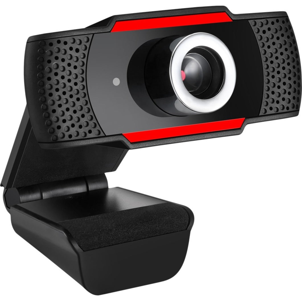 Adesso CYBERTRACK H3-TAA 720P HD USB Webcam with Built-in Microphone, TAA Compliant