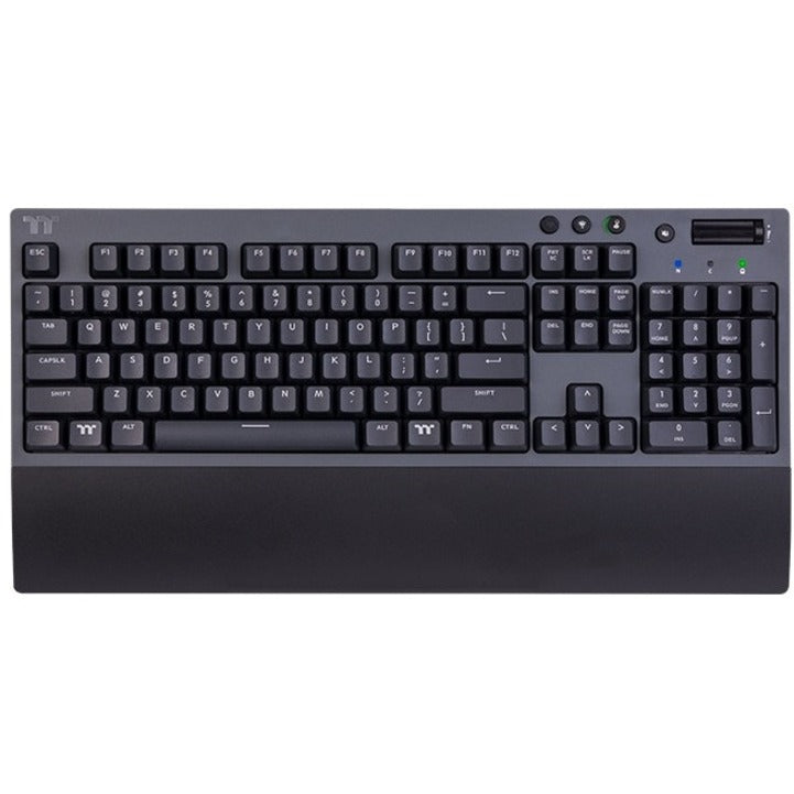 Thermaltake GKB-WOW-BLSNUS-01 W1 WIRELESS Gaming Keyboard Cherry MX Blue, Mechanical Keys, Bluetooth 4.2, Anti-ghosting