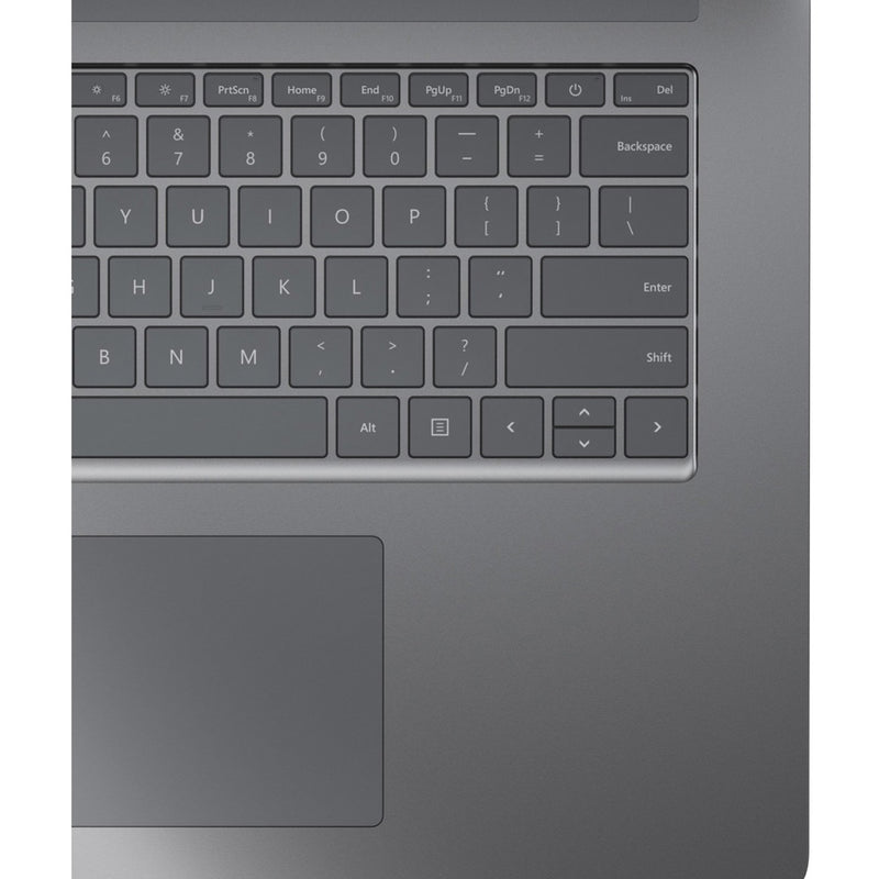 Detailed view of Surface Laptop 4 function keys