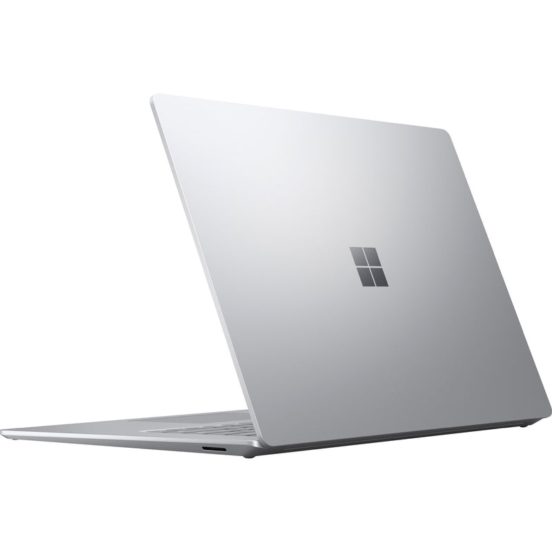 Rear view of Surface Laptop 4 showing Microsoft logo and clean design