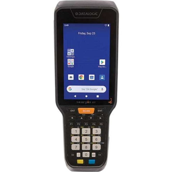 Datalogic 943500048 Skorpio X5 Handheld Terminal, Android 10, 4.3" WVGA LCD Screen, Wireless Connectivity