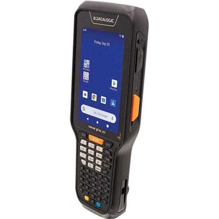 Datalogic 943500050 Skorpio X5 Handheld Terminal, Android 10, 4.3" WVGA LCD Screen, Wireless Connectivity