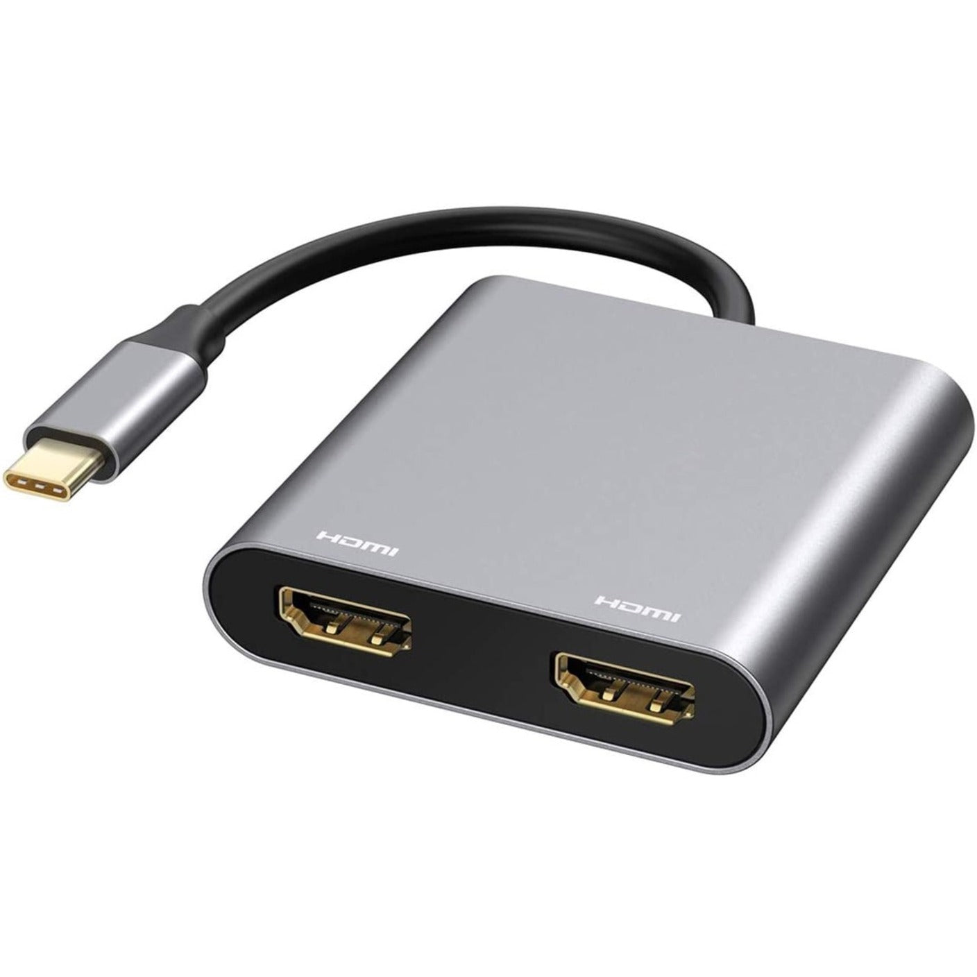 4XEM 4XUSBCHUB07 Duale HDMI USB-C Dock 2 HDMI-Ausgänge 1 USB 30-Anschluss 100W Netzteil