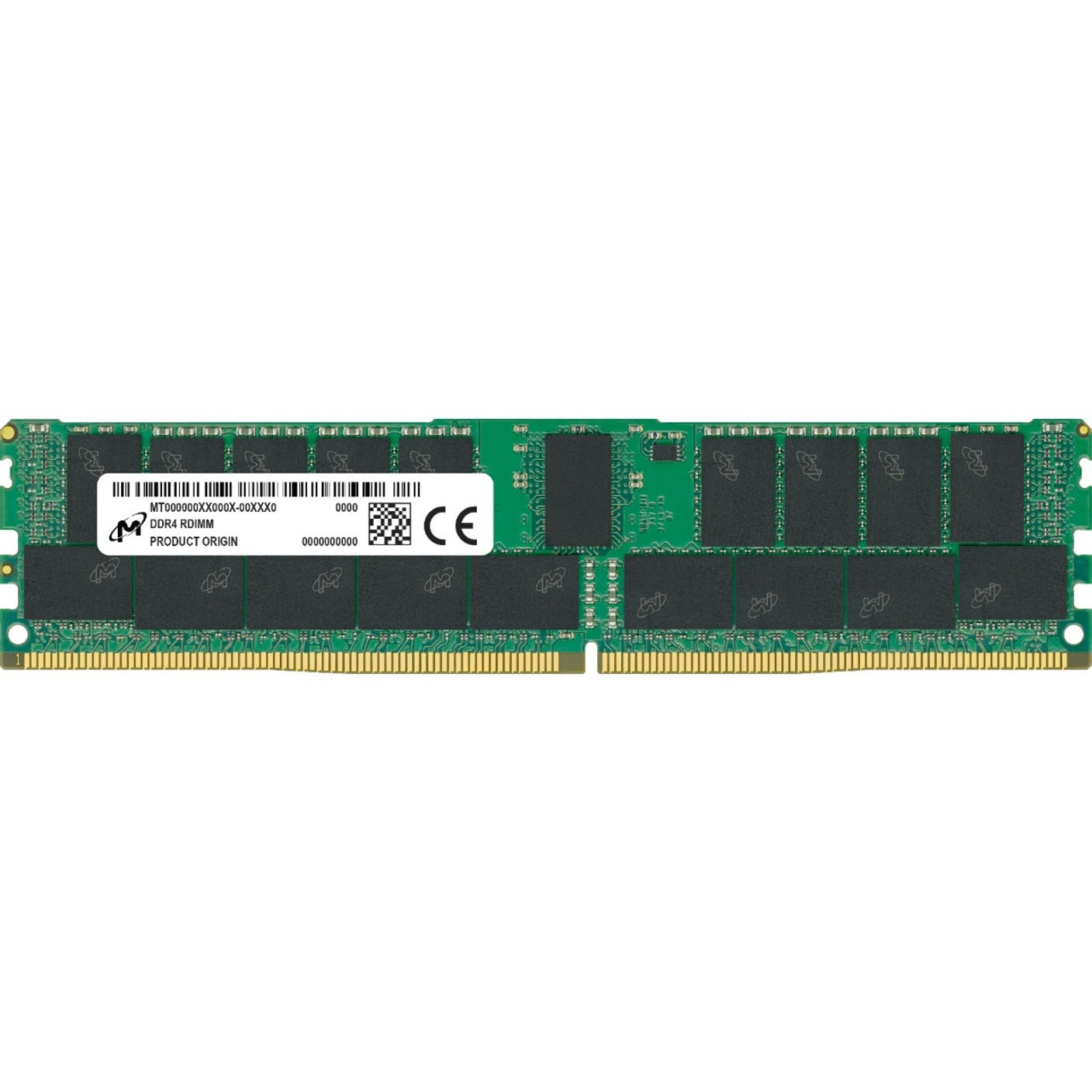 Micron MTA9ASF1G72PZ-3G2R1 8GB DDR4 SDRAM Memory Module, 3200 MHz ECC Registered