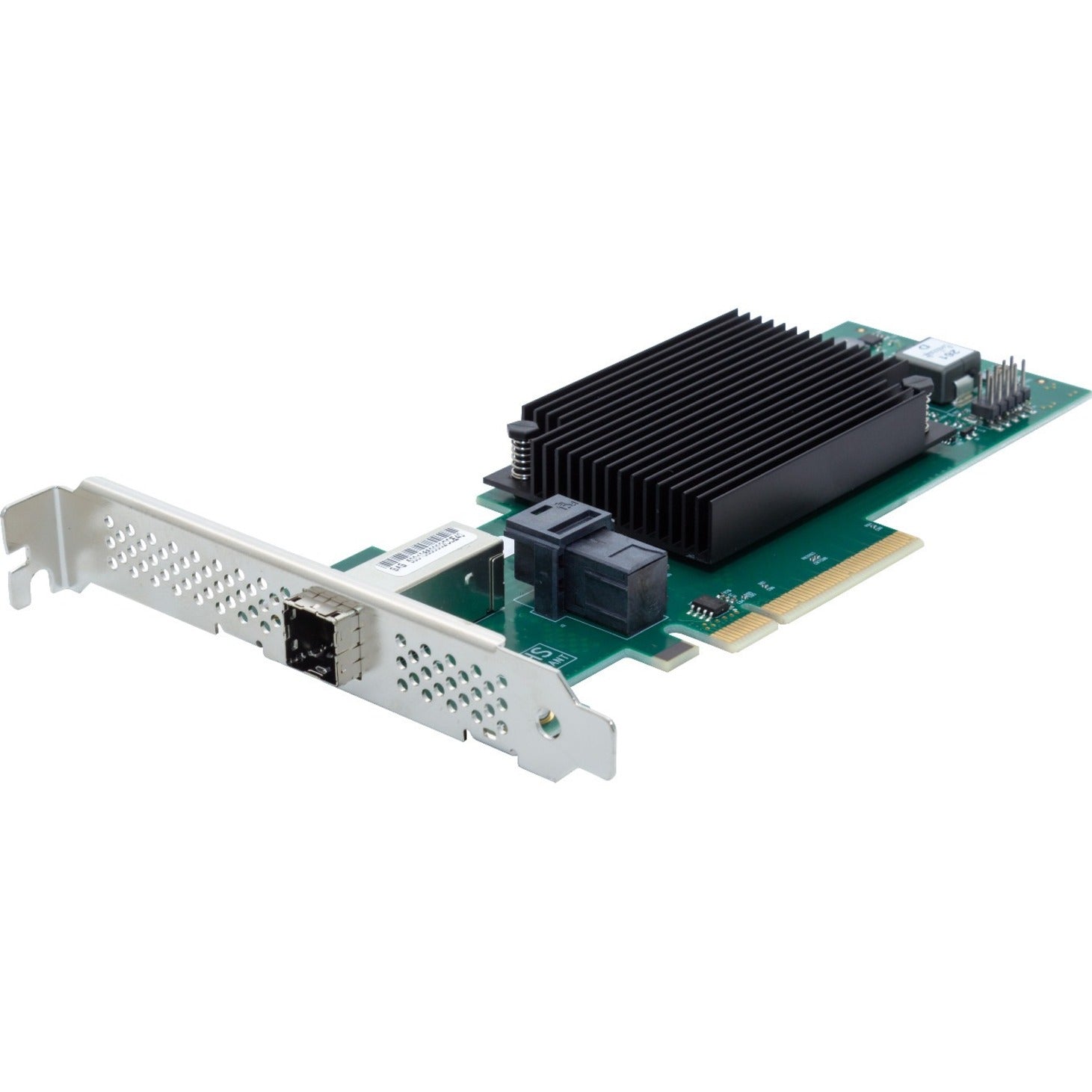 ATTO ESAH-1244-GT0 ExpressSAS 12Gb/s SAS/SATA PCIe 4.0 Host Bus Adapter, 4-Port External 4-Port Internal