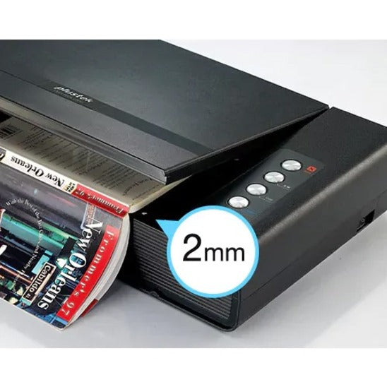 Plustek OB4800 OpticBook 4800 Scanner de livre Scanner à plat pour PC USB Couleur 1200 dpi