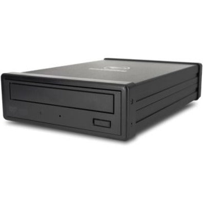 Kanguru U3-DVDRW-24X Volle Größe DVD+/-RW USB3.0 24x (Dual-Format Dual-Layer) TAA-konformer DVD-Brenner - Extern Schwarz