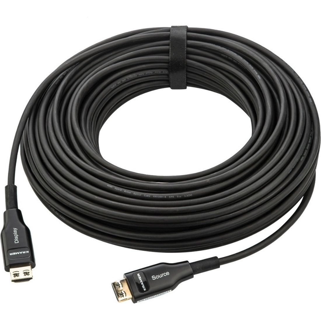 Kramer CP-AOCH/60F-66 High-Speed HDMI Cable - Plenum Rated, 66 ft, EMI ...