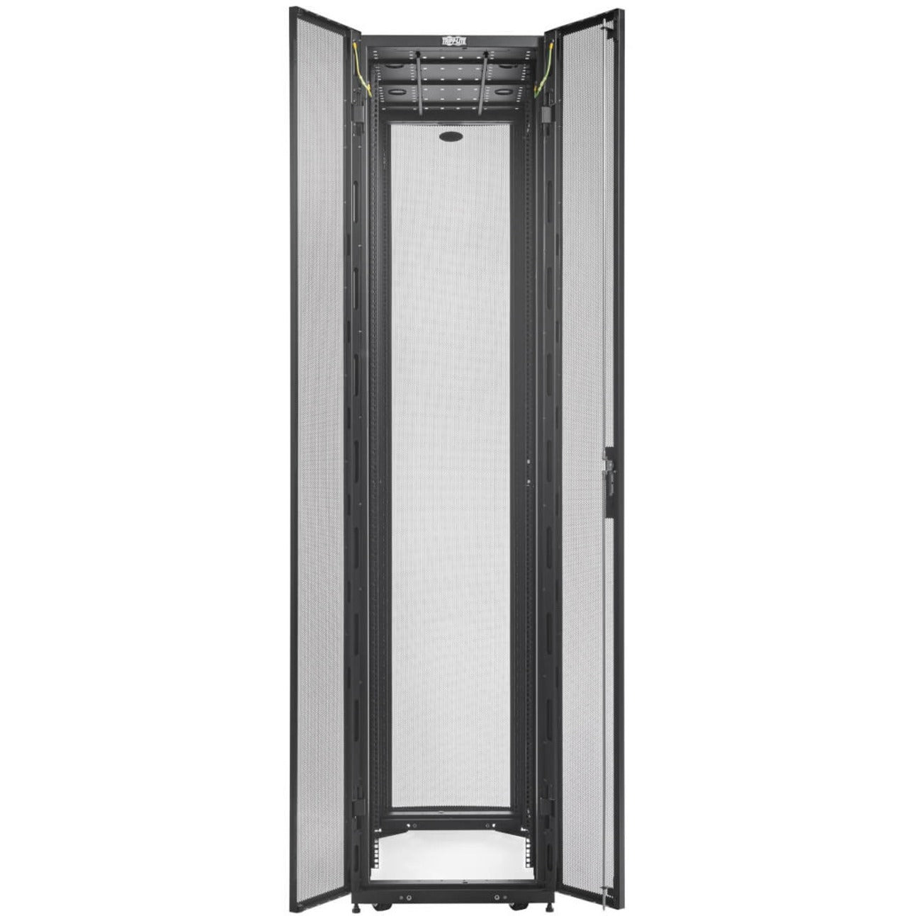 Tripp Lite SR52UBDP 52U Server Rack, Casters, Cable Management, Reversible Door