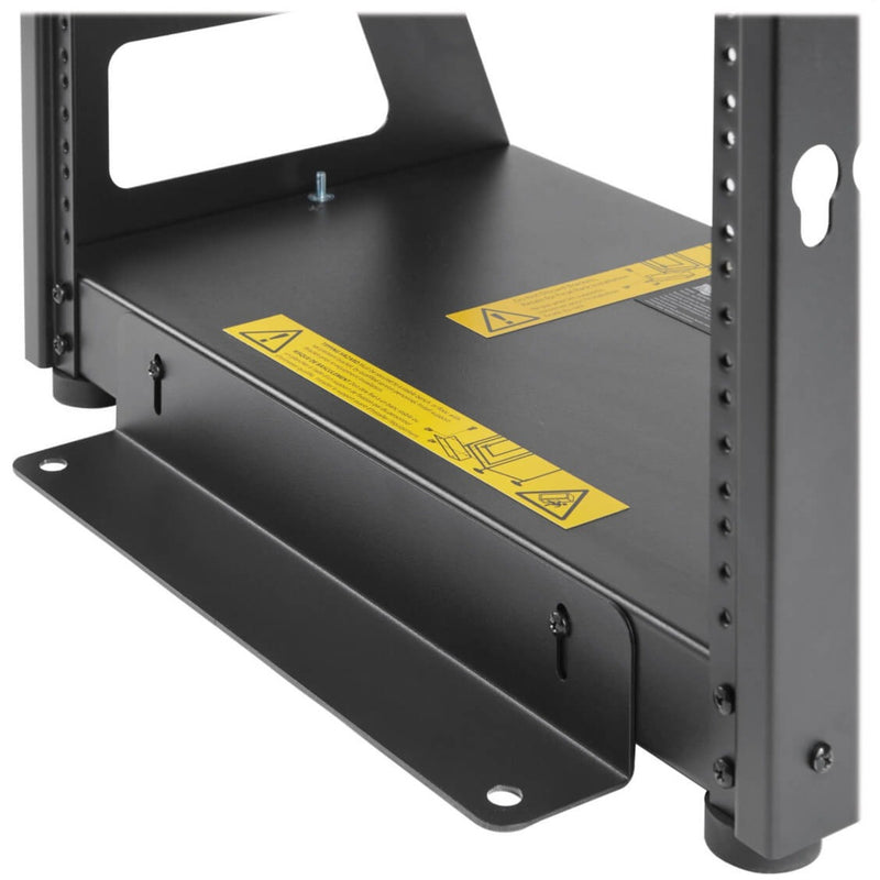 Detailed view of SR2POST12HD safety features and warning labels