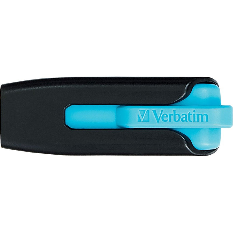 Verbatim USB drive with gray slider mechanism