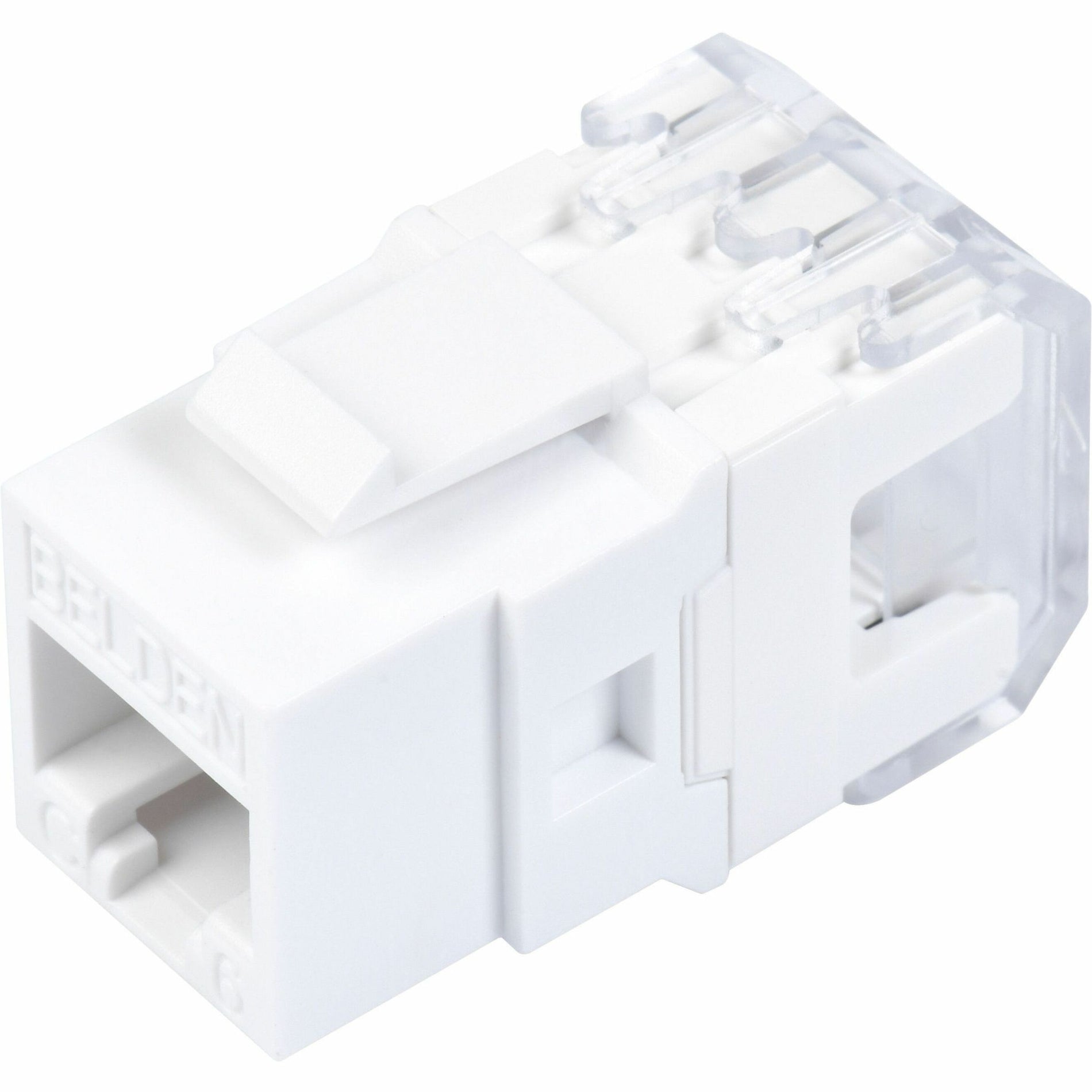 Belden DC6MJKUBL-S1 DataConnect CAT6 UTP Modular Jack, T568 A/B, UPoE, PoE, PoH, RJ-45 Keystone - Male