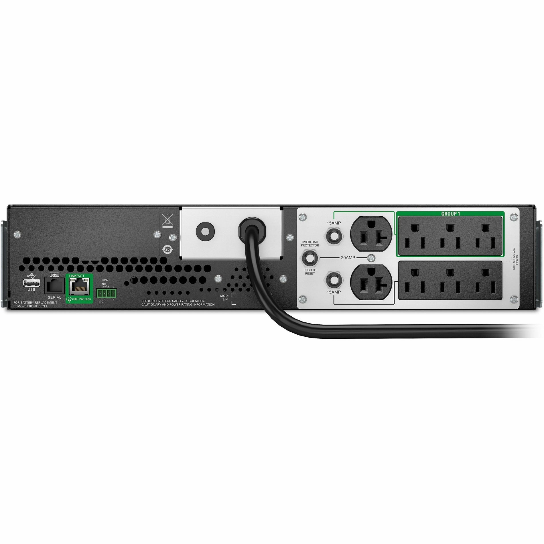 APC SMTL2200RM2UC 스마트-UPS 리튬이온 2200VA 120V with SmartConnect 포트 5년 보증 사인파