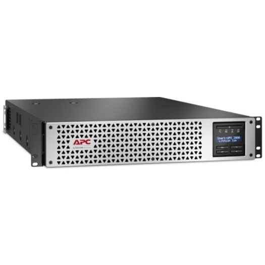 APC SMTL3000RM2UCNC Smart-UPS Lithium-Ion 3000VA 120V with SmartConnect Port and Network Card 5-Year Warranty 2880 VA Load Capacity