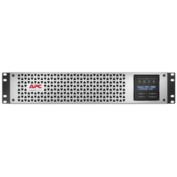 APC SMTL3000RM2UCNC Smart-UPS Lithium-Ion 3000VA 120V with SmartConnect Port and Network Card 5-Year Warranty 2880 VA Load Capacity
