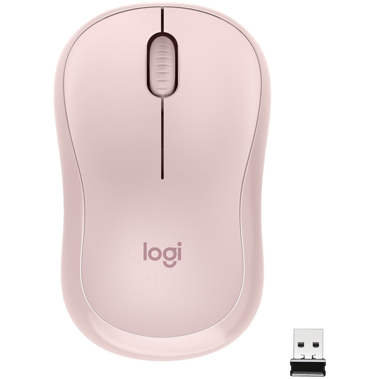 Logitech 910-006126 M220 Silenzioso Mouse Wireless 2.4 GHz con Ricevitore USB Tracciamento Ottico da 1000 DPI Batteria da 18 Mesi