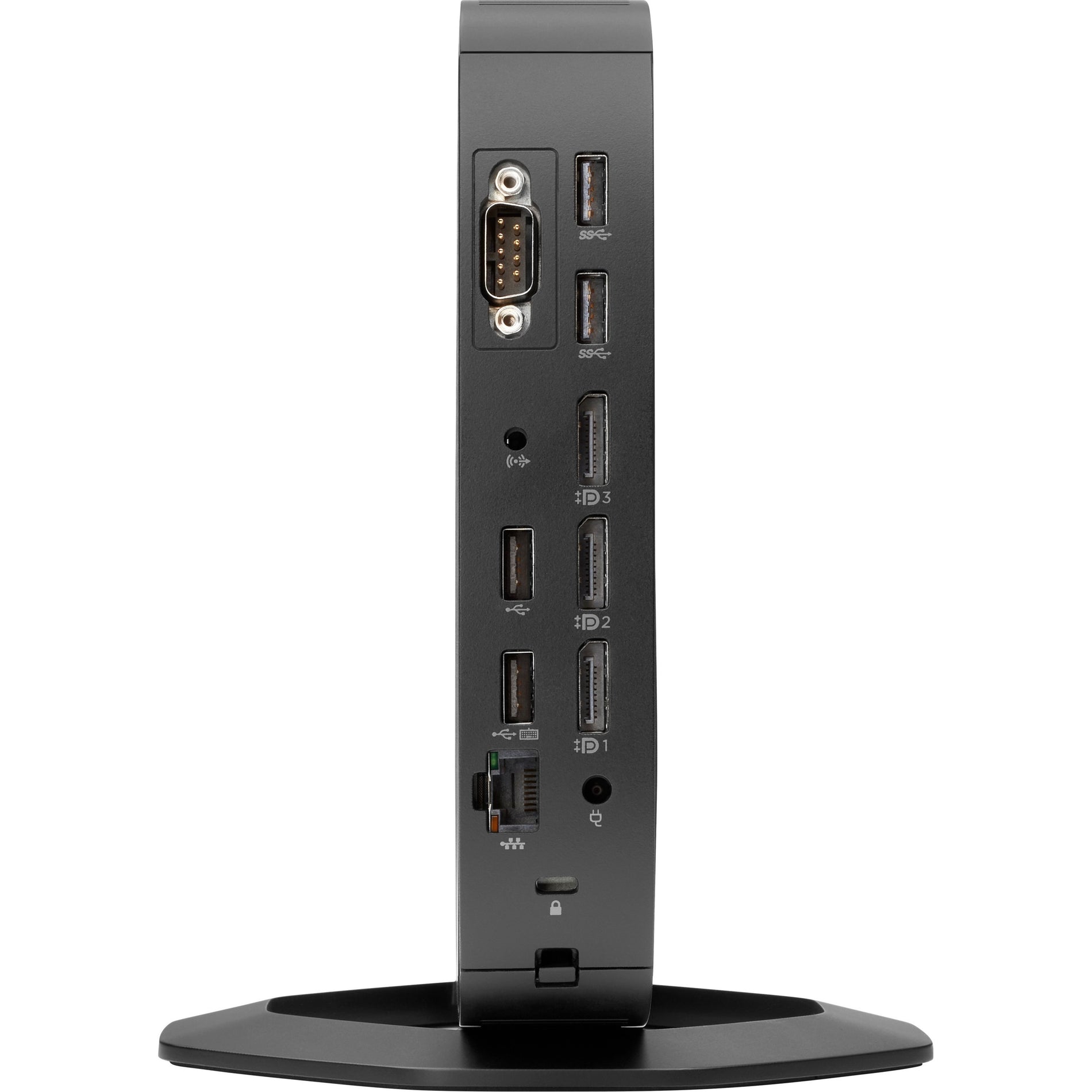 HP t640 Thin Client Bundle, AMD Ryzen R1505G Dual-core 2.40 GHz, 4GB RAM, 32GB Flash Memory, TAA Compliant