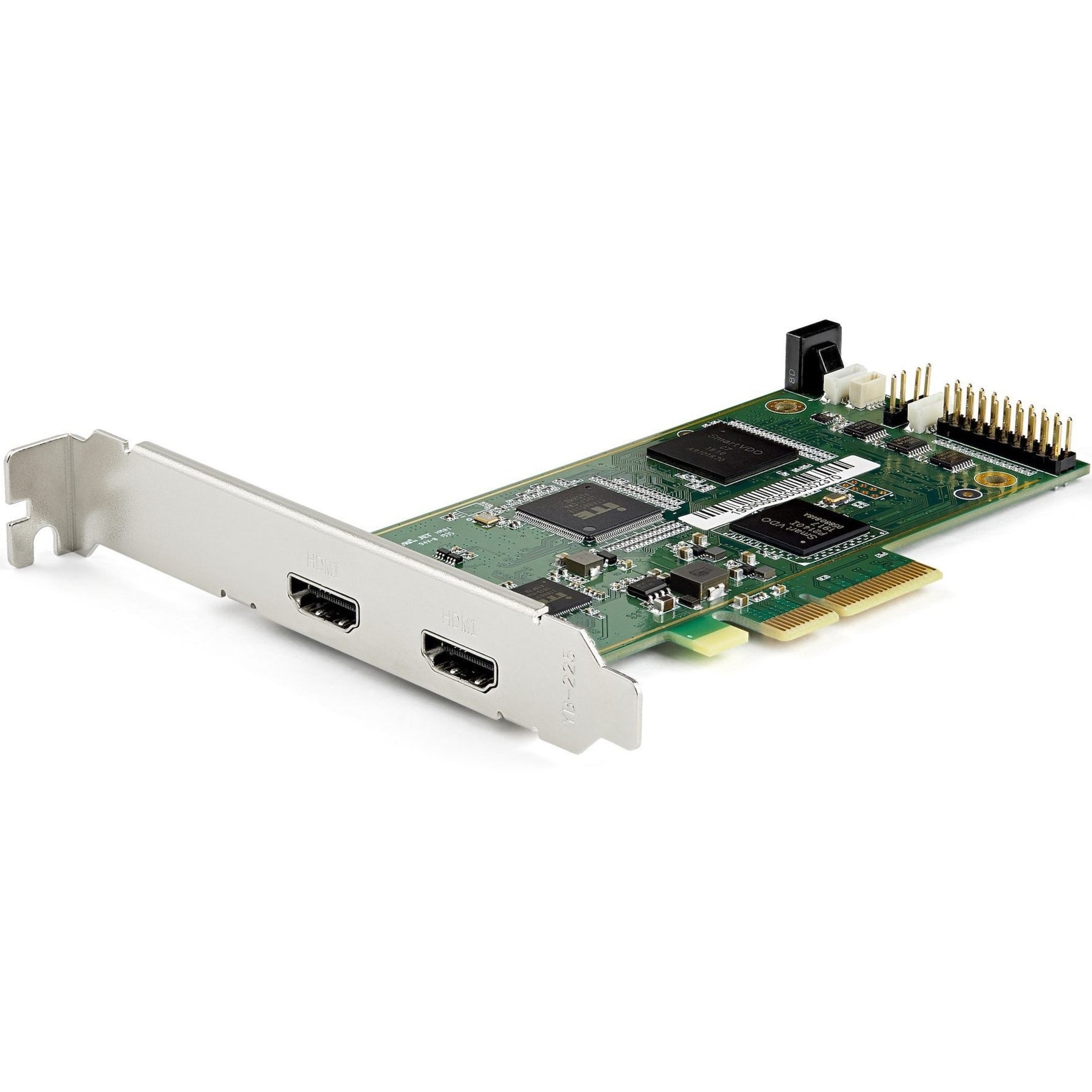 StarTech.com PEXHDCAP4K PCIe HDMI Capture Card, 4K 60Hz Video Recorder/Live Streaming for Desktop
