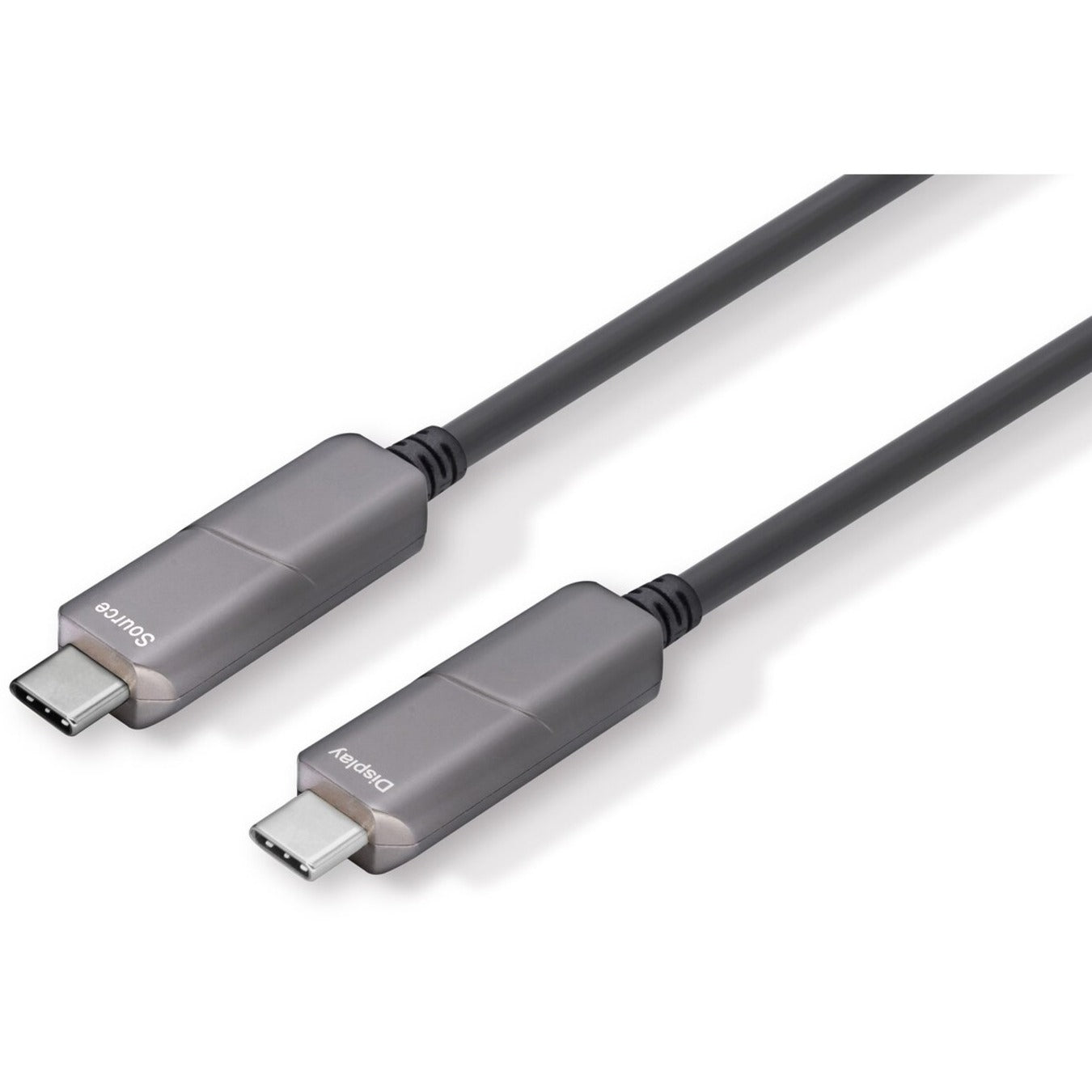 4XEM 4XUSBCFIBER45M 45M Fiber USB Type-C Cable, 4K@60HZ 21.6 Gbps, Plug & Play