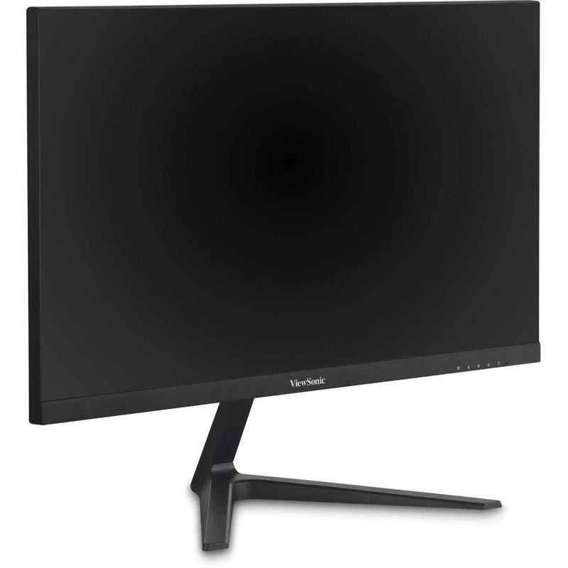 Side view of ViewSonic gaming monitor showing slim profile and adjustable stand