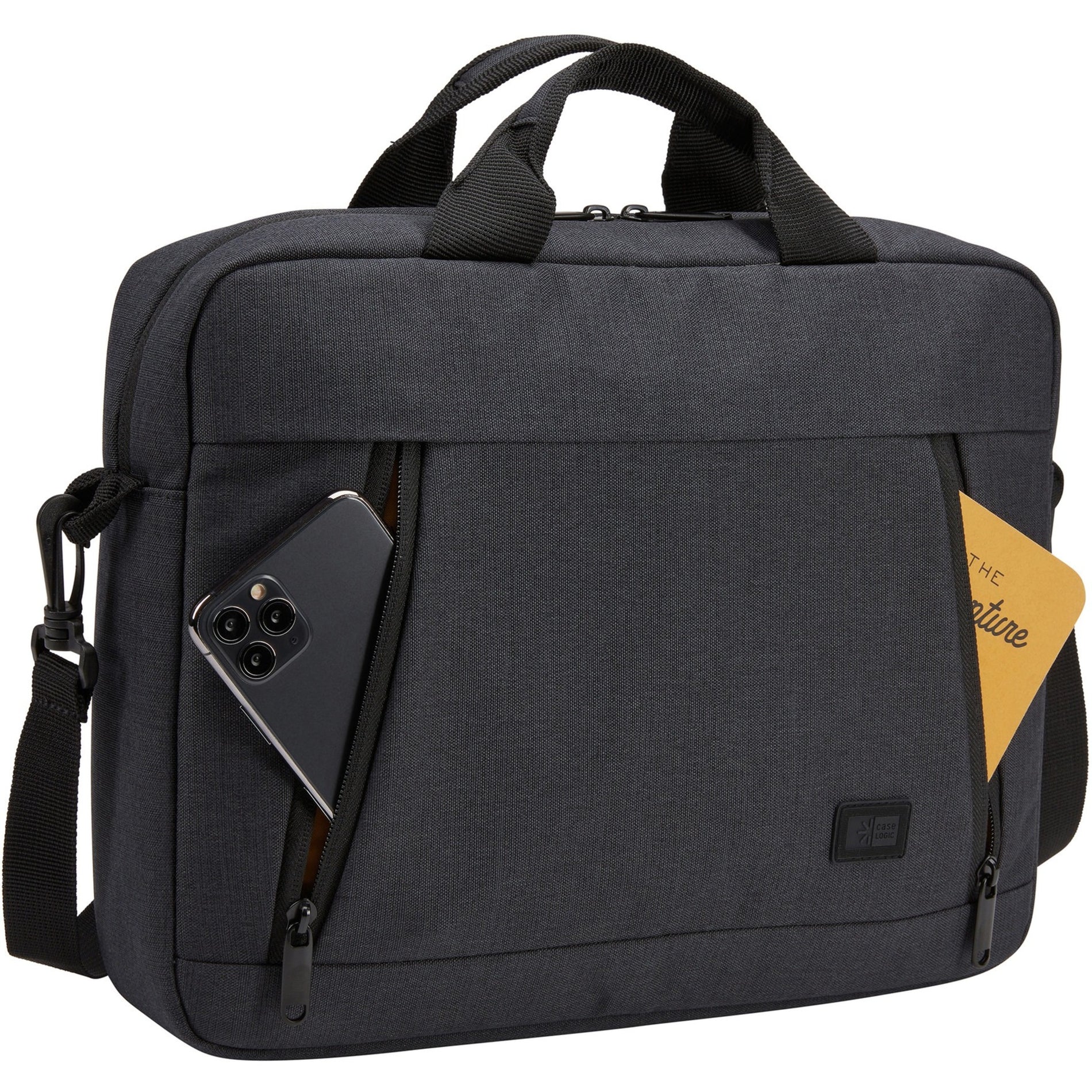 Case Logic 3204647 Huxton 13.3" Laptop Attaché, Shoulder Strap, Tablet PC, Accessories, Notebook [Discontinued]