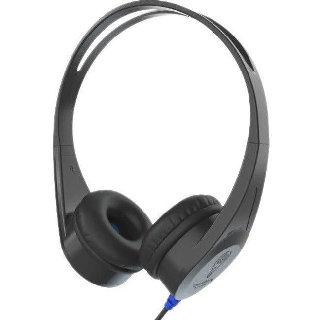 Three-quarter view of ThinkWrite TW50 LTE headphones highlighting full design-alternate-image3