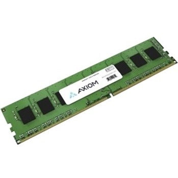 Axiom 32GB DDR4-3200 ECC UDIMM memory module with green PCB and black memory chips-alternate-image1