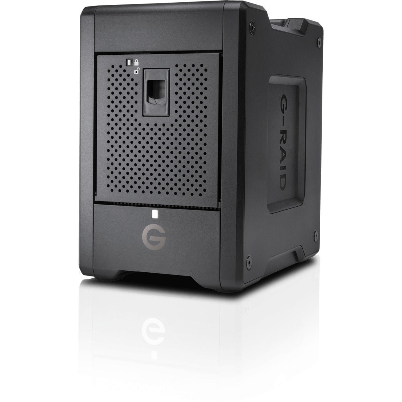 SanDisk - Italian Professional - Professionale SDPH34H-048T-NBAAB - SDPH34H-048T-NBAAB G-RAID - G-RAID SHUTTLE - Navetta 4 - 4 48TB - 48TB Thunderbolt 3 - Thunderbolt 3 USB 3.2 (Gen 2) Type C - USB 3.2 (Gen 2) Tipo C 5 Year Warranty - Garanzia di 5 anni