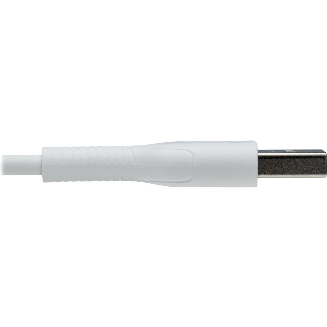 Tripp Lite Safe-IT M100AB-03M-WH Cable de Sincronización/Carga Lightning/USB para Transferencia de Datos 3 m Blanco