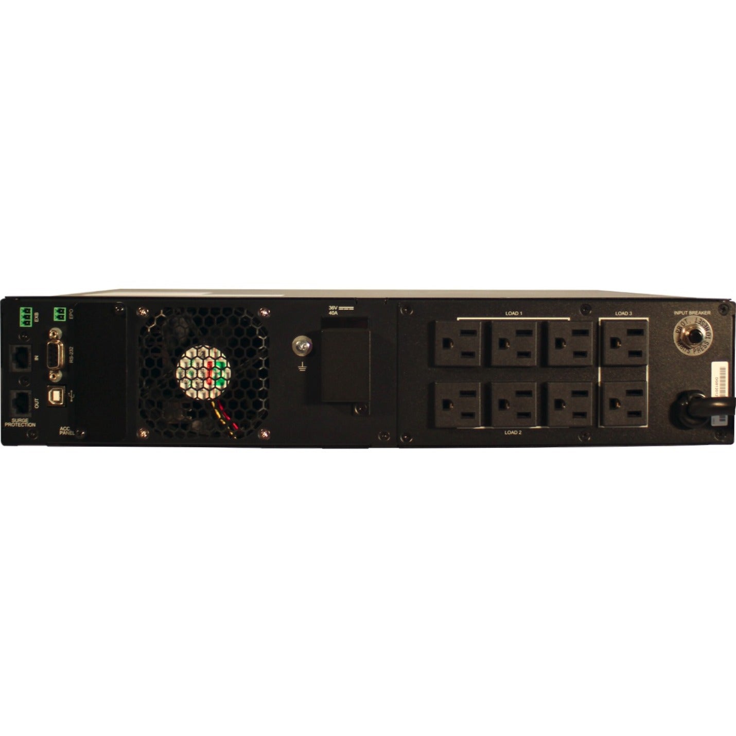 Minuteman EXR1500RT2U EXR Series Line-Interactive USV 1500 VA/1350 W 2U Rack/Wand/Turm LCD Erweiterte Laufzeit