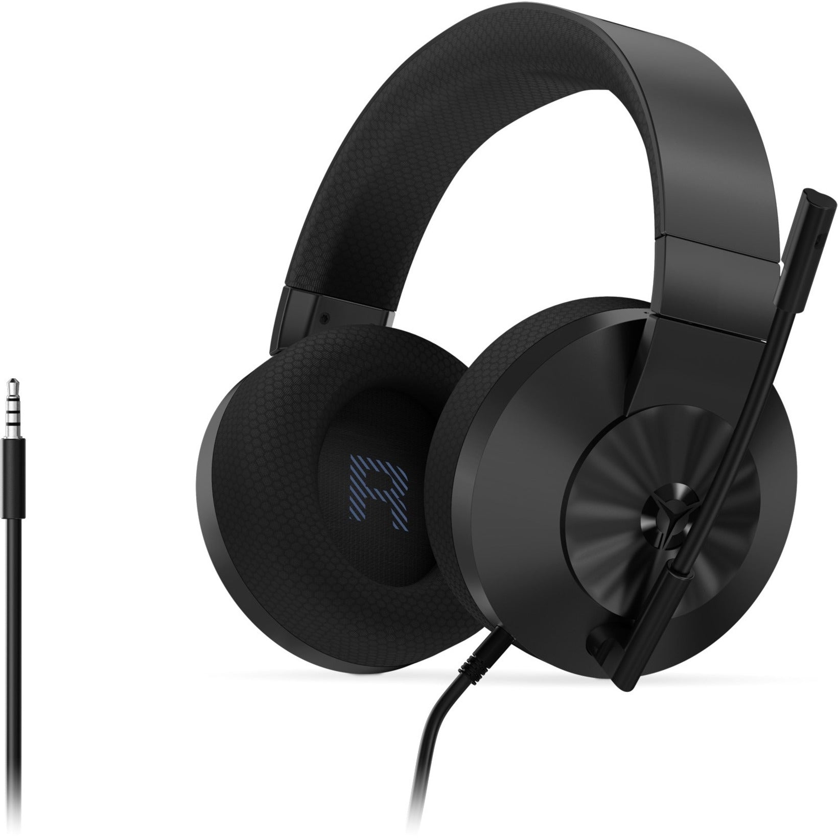 联想 GXD1B87065 军团 H200 游戏耳机，头戴式双耳立体声游戏耳机带有降噪麦克风 联想品牌名称： 联想