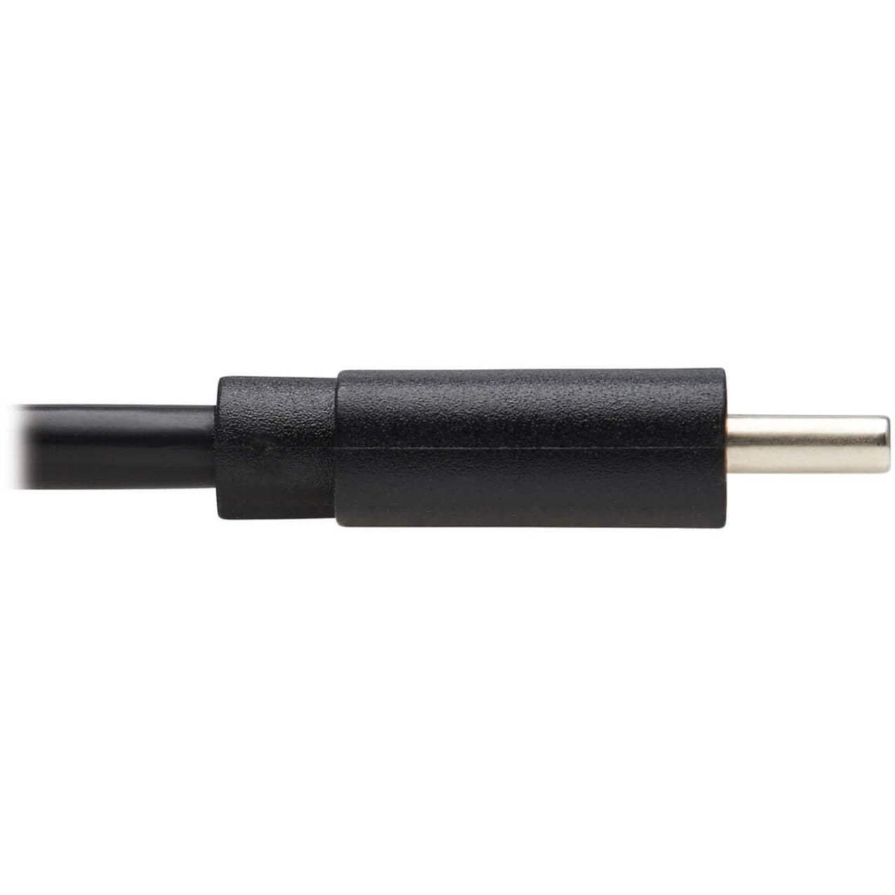 Cable USB-C a USB-C Tripp Lite U040-01M-C-RA M/M Negro 1 m (3.3 pies) Conector en ángulo recto Reversible Entrega de energía USB (USB PD) Carga