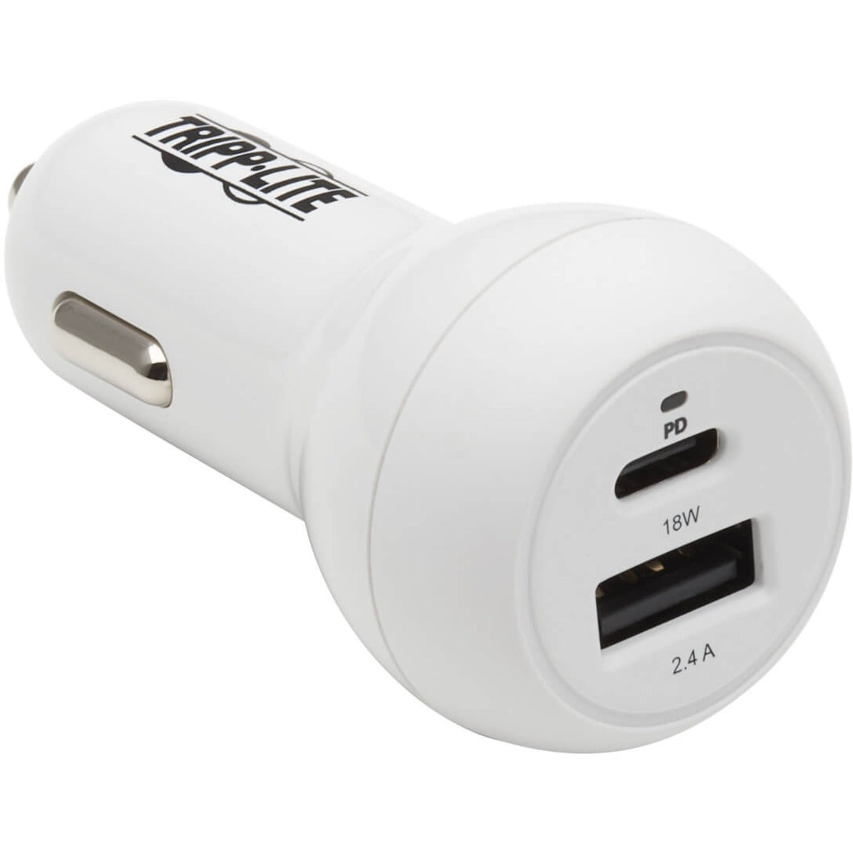 Tripp Lite U280-C02-30W-K Adaptateur Auto Adaptateur USB-C 30W pour Smartphones Tablettes et Plus