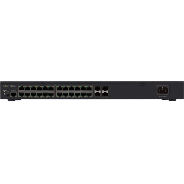 Luxul SW-610-24P-R AV Layer 3 Switch, 24-Port Gigabit Ethernet PoE+, 4-Port 10 Gigabit Ethernet Expansion Slot