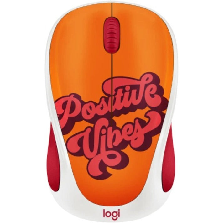 Logitech 910-006123 Design Collection Limited Edition Wireless Mouse, Travel Size Class, 1000 dpi, 2.4 GHz Wireless Technology