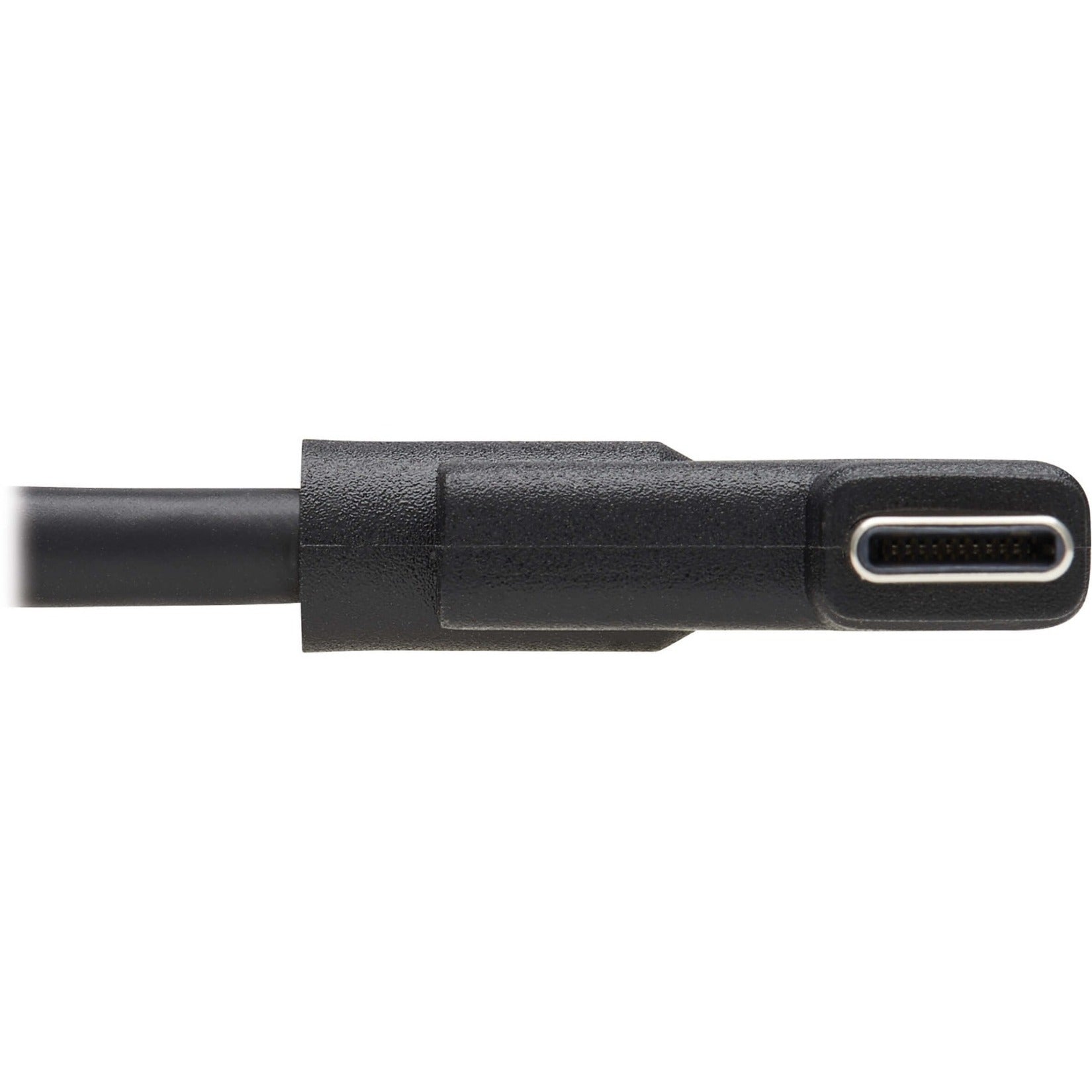 كابل USB-C إلى USB-C من تريبيليت U420-01M-G25ARA، أسود، 1م (3.3 قدم)، تخفيف الضغط، توصيل الطاقة 3.0، شحن سريع