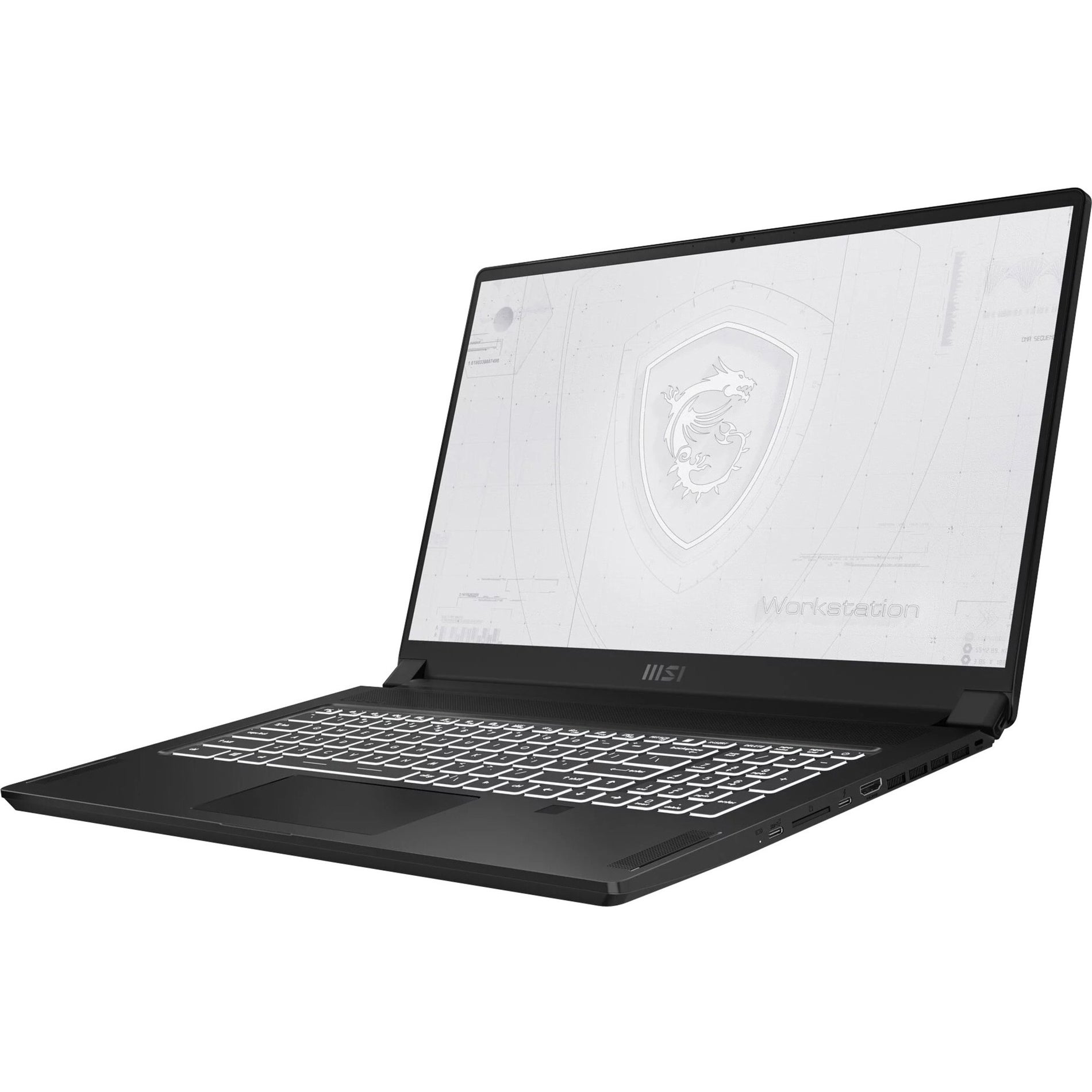 MSI WS7611470 Mobile Workstation i9-11900H Quadro RTX A3000 32GB RAM 1TB SSD Win10PRO TPM2.0 Fingerprint