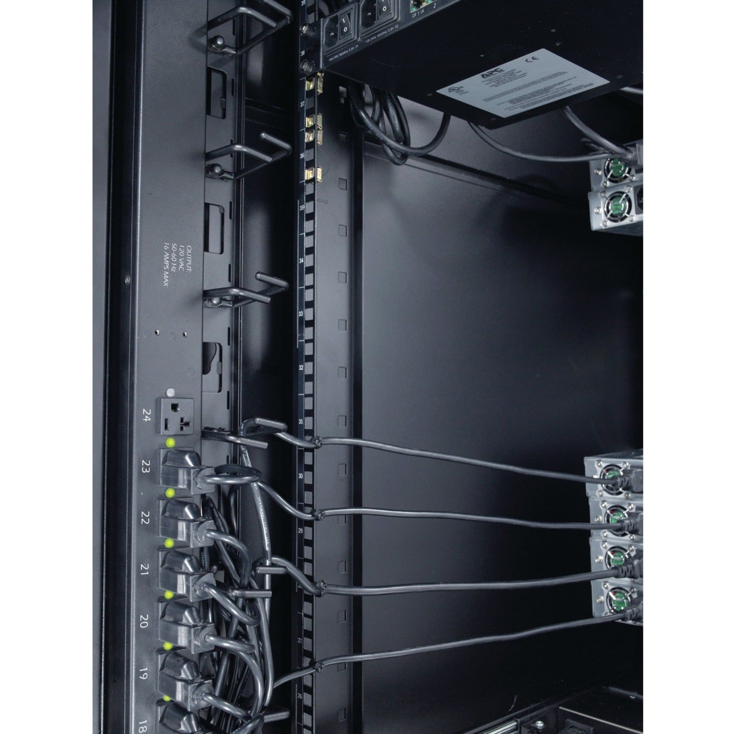 APC AR8442WHT NetShelter Gestor de Cableado Vertical Solución de Enrutamiento de Cables para Gabinetes de Rack