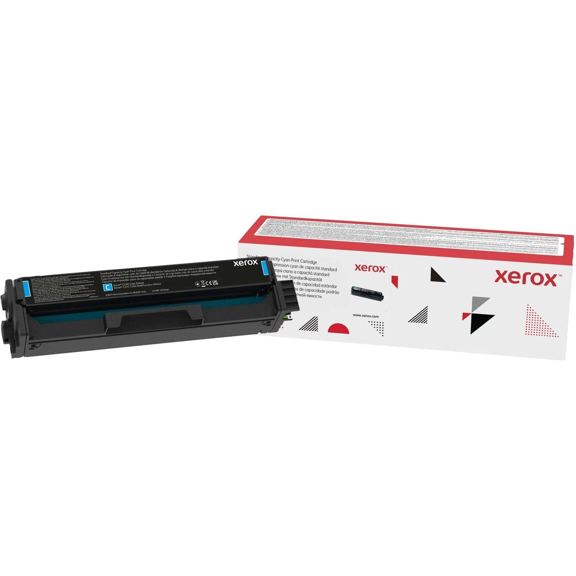 Xerox 006R04384 C230 / C235 Cyan Standard Capacity Toner Cartridge (1500 Seiten) Original
