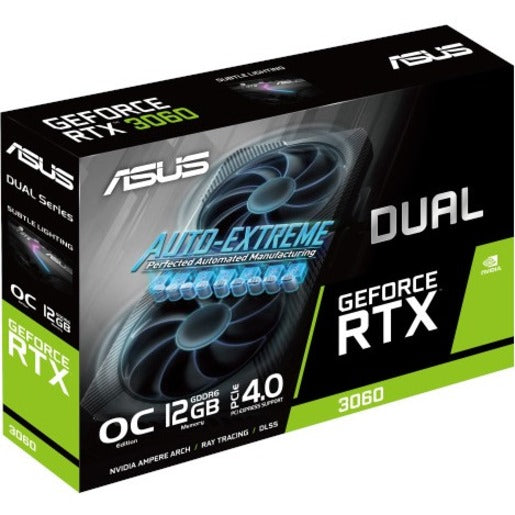 品特価NVIDIA RTX3060 DUAL-RTX3060-O12G-V2 グラフィックボード・グラボ・ビデオカード