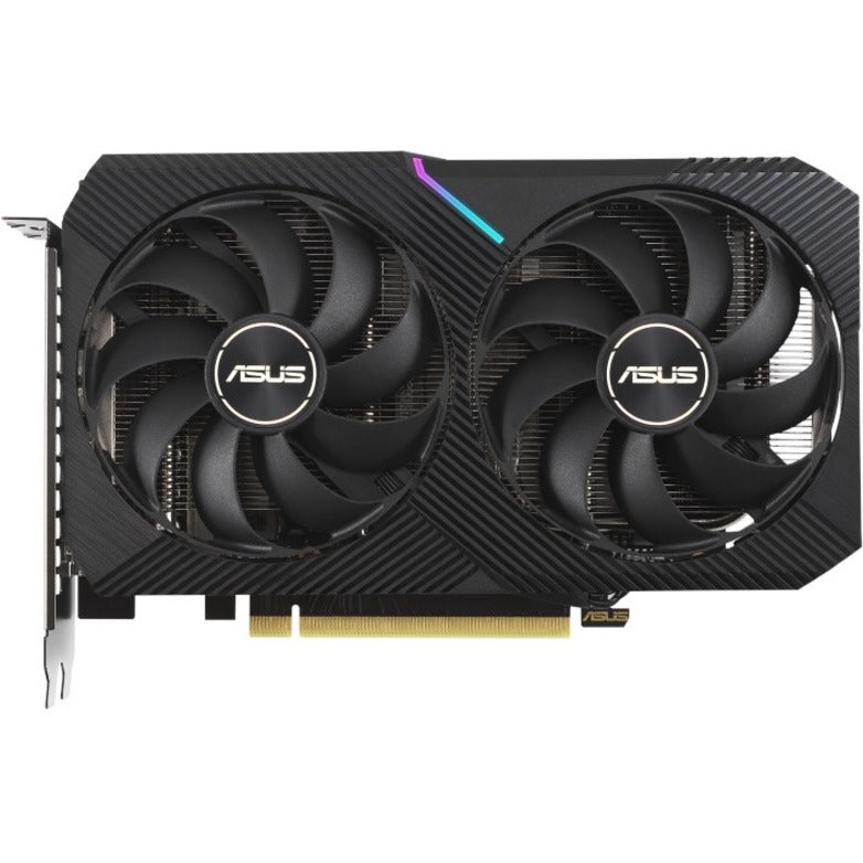 ASUS DUAL-RTX3060-O12G-V2 Doble GeForce RTX 3060 V2 Edición OC Tarjeta Gráfica para Juegos 12GB GDDR6 PCIe 4.0 HDMI 2.1 DisplayPort 1.4a