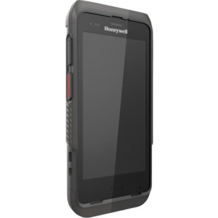 Angled view of Honeywell CT45 rugged mobile computer showing display and ergonomic design features