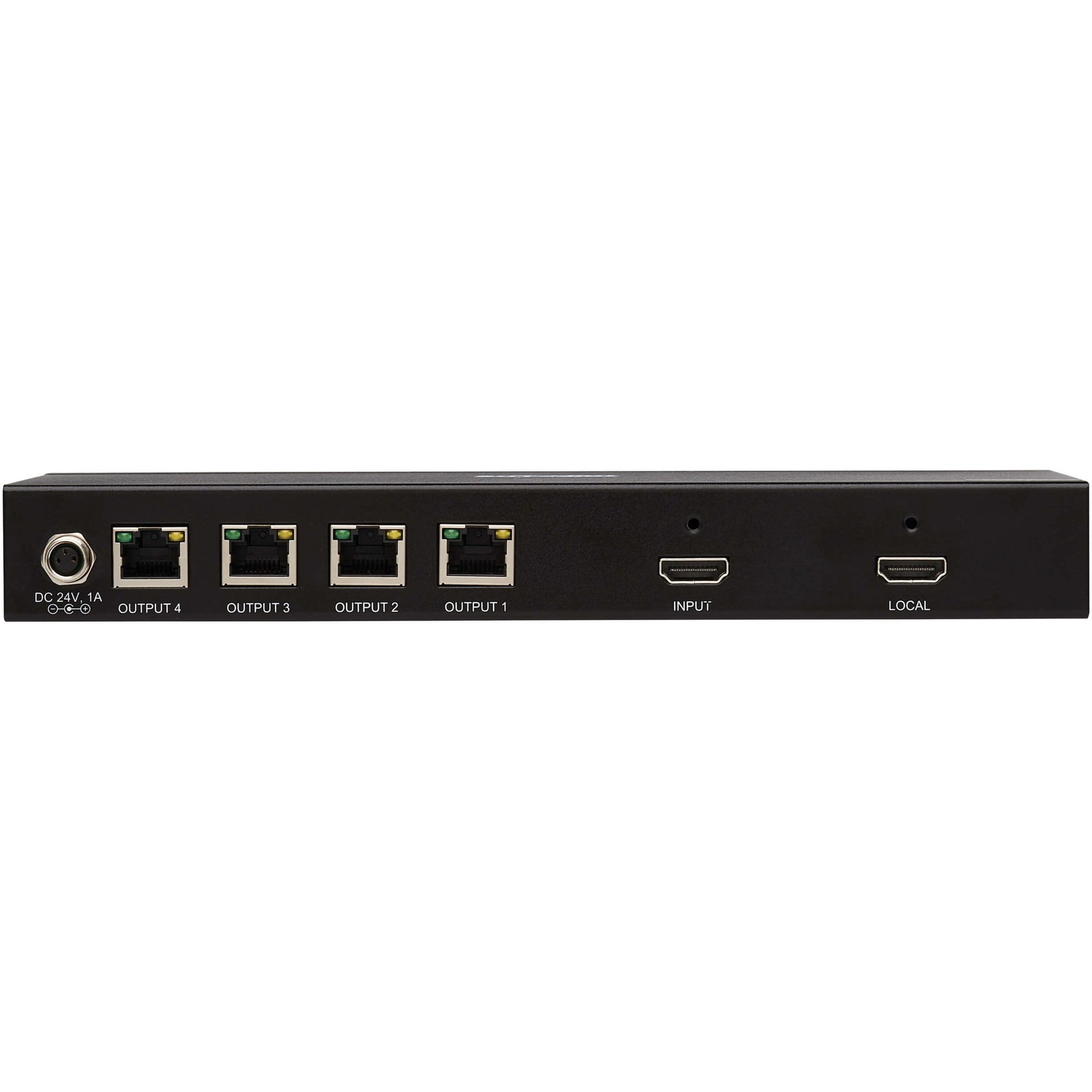 Detailed view of HDMI splitter rear ports-alternate-image6