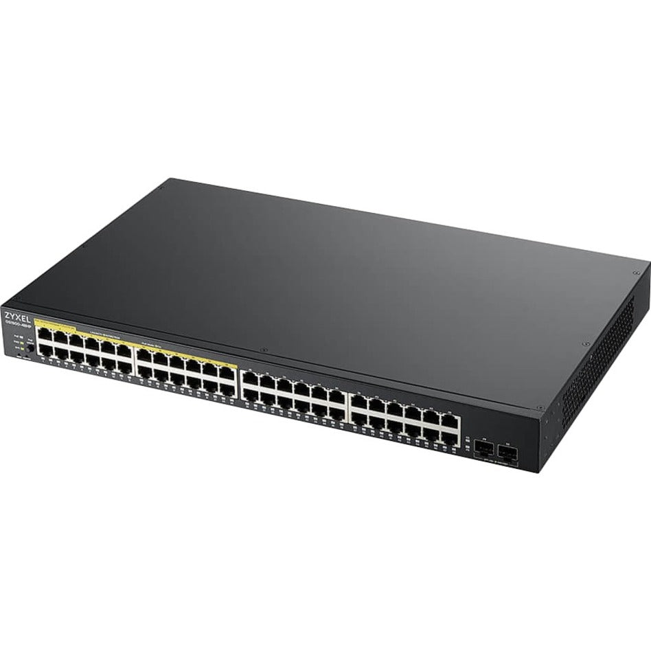 ZYXEL GS1900-48HPV2 48-port GbE Smart Managed PoE Switch with GbE
