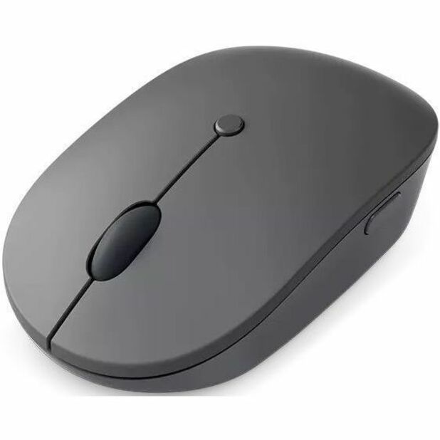 Angled view of Lenovo Go Wireless Mouse highlighting button layout