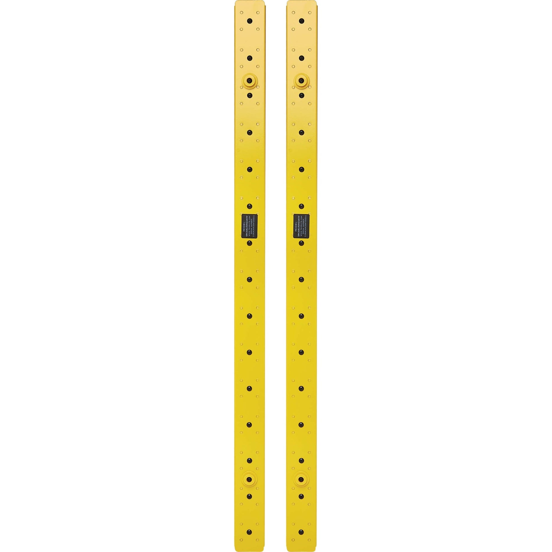 Tripp Lite SRCABLERINGVRTF Gestionnaire de câble vertical - Anneaux flexibles Jaune 6 pi (18 m)