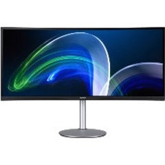 Acer UM.CB2AA.002 CB342CUR 34 LCD Monitor, 21:9, 3440 x 1440, FreeSync, Black