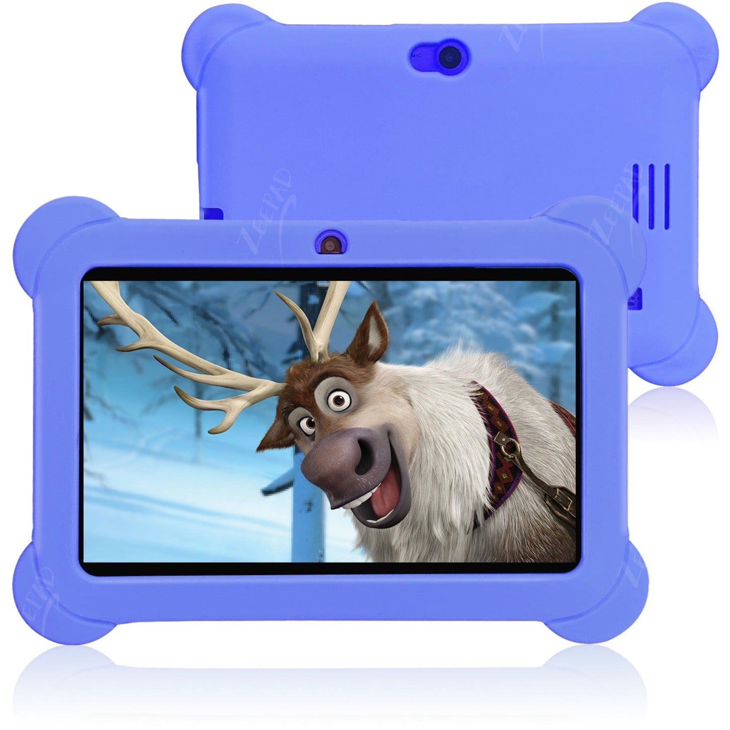 Zeepad ZEE16GBLU Kids Tablet, 7" Screen, Quad-core, 1GB RAM, 16GB Flash Memory, Android 4.4 KitKat, Blue