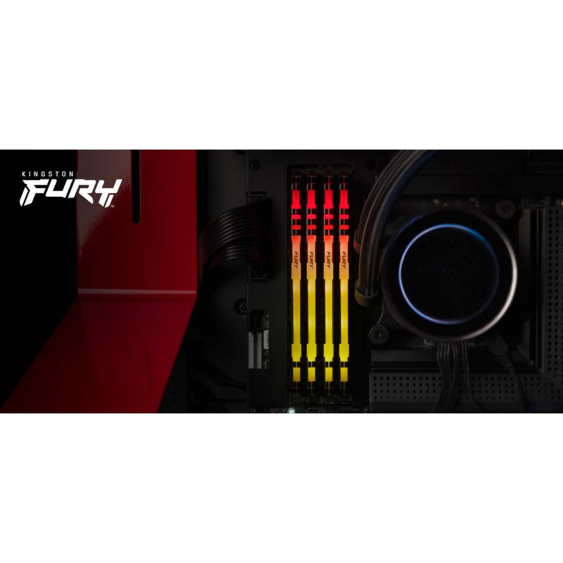 Kingston FURY Beast 128GB 3200MHz CL16 DDR4 SDRAM DIMM 288-pin