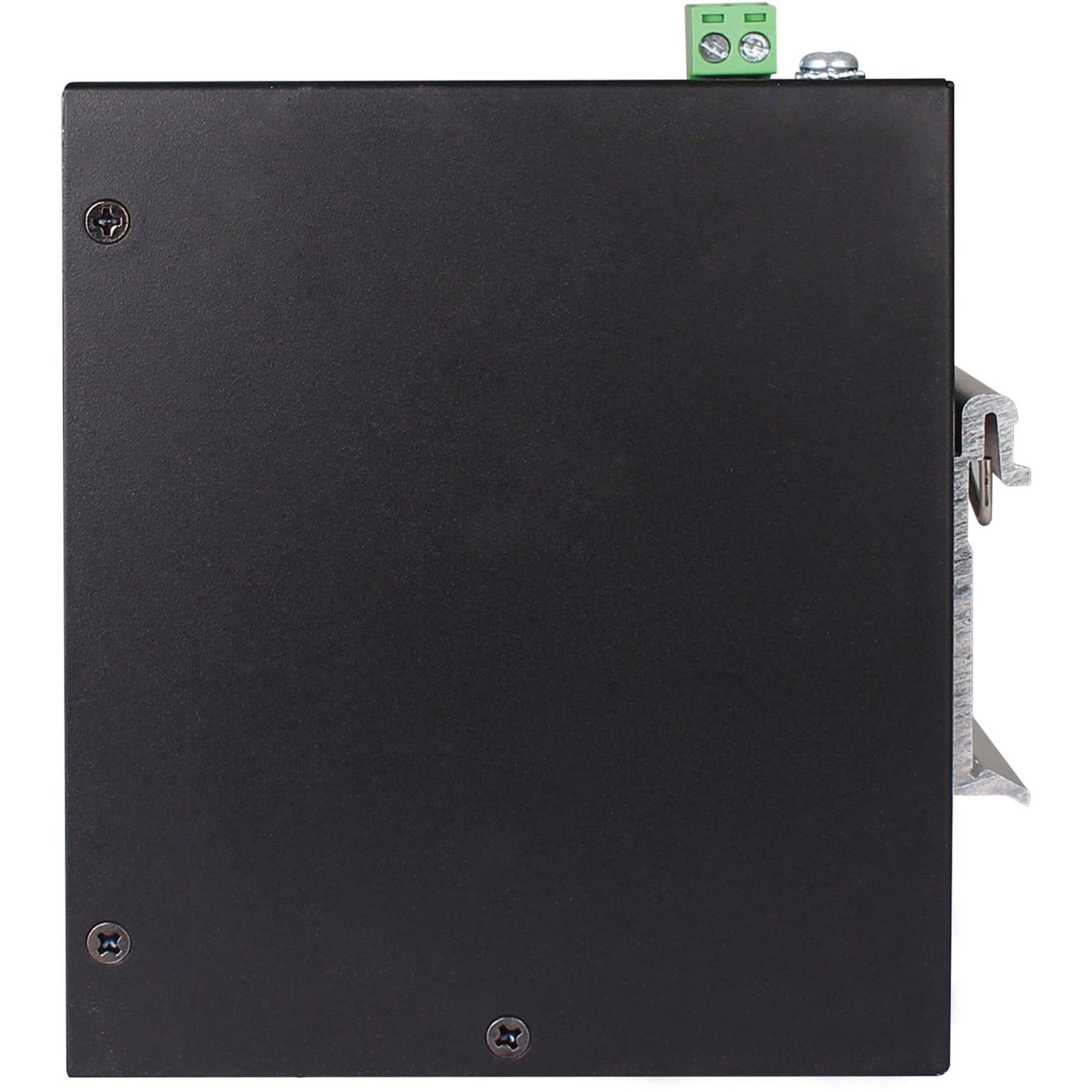 Side view of NFI-U08-2 switch showing rugged metal construction and mounting features-alternate-image5